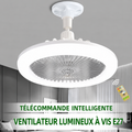 Ventilateur de plafond 3-en-1 avec télécommande et éclairage LED