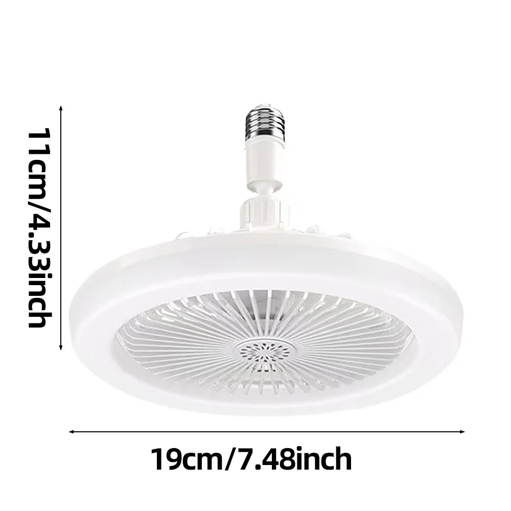 Ventilateur de plafond 3-en-1 avec télécommande et éclairage LED